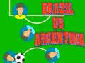 Lojë Brazili vs Argjentinë në internet