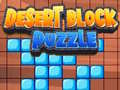 Lojë Puzzle bllokesh të shkretëtirës në internet