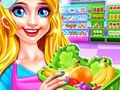 Lojë Pastrimi i Vajzës së Supermarketit në internet