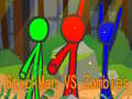Lojë StickMan Vëllezërit kundër Zombive në internet