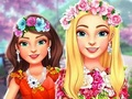 Lojë Pamja ime e modës florale ëndërruese në internet