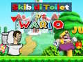 Lojë Skibidi Tualetë ndaj Wario në internet