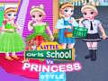 Lojë Shkolla e Vajzave të Vogla vs Stili i Princeshës në internet