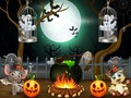 Lojë Shpëtimi i Fantazmave Binjakë në Halloween në internet