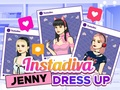 Lojë Instadiva Jenny: Veshja në internet
