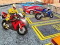 Lojë Lojë Parkimi Për Motocikleta Të Rënda Në Qytet 3D në internet