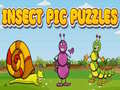 Lojë Puzzles me imazhe insekte në internet