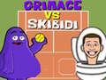 Lojë Grimace kundër Skibidi në internet