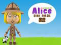 Lojë Bota e Alice: Fosili i Dino në internet