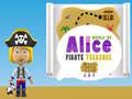 Lojë Bota e Thesarit Pirate te Alice në internet