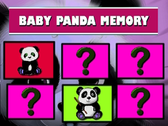 Lojë Kujtesa e Bebes Panda në internet