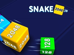 Lojë Gjarpëri 2048.io në internet