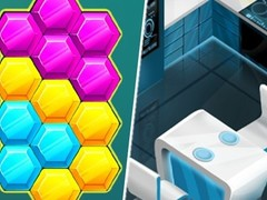 Lojë Lojë Puzzles Hexa Blast në internet