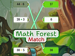 Lojë Përputhja Matematikore në Pyll në internet