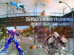 Lojë Robot Policia e SHBA: Transformim - Loja e Luftës Robotesh në internet