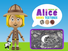 Lojë Bota e Teksturat Alice Rocks në internet