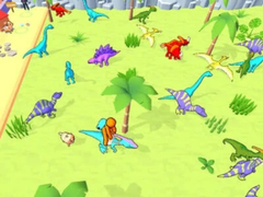 Lojë Farma ime e dinosaurëve në internet