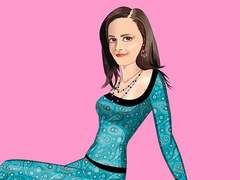 Lojë Veshje për Alexis Bledel në internet