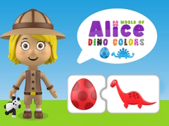 Lojë Bota e Ngjyrave të Dinosaures së Alicës në internet