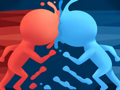 Lojë Njeriu Blu dhe i Kuq në internet