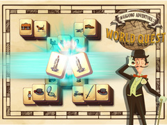 Lojë Mahjong Aventurë: Misioni Botëror në internet