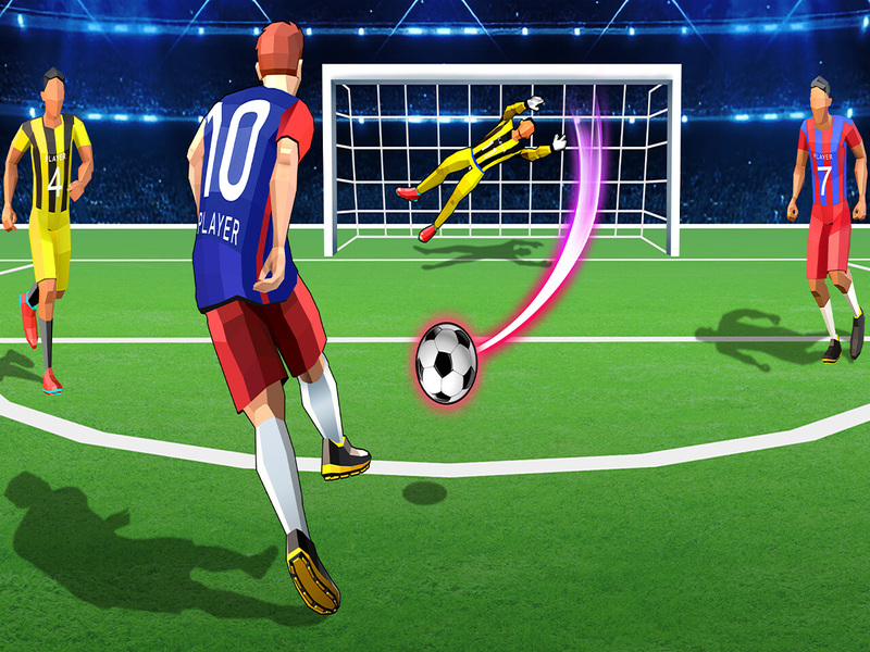 Lojë Futbolli Rush 3D në internet