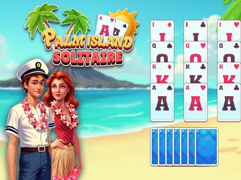 Lojë Palm Island Solitaire në internet