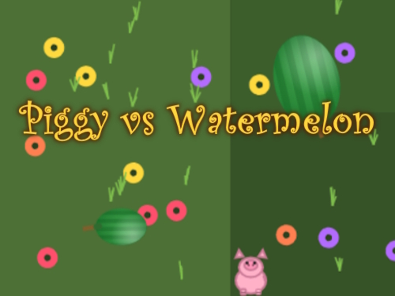 Lojë Piggy vs shalqi në internet