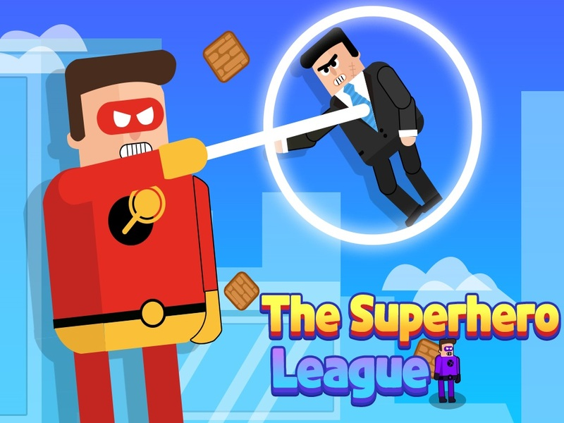 Lojë Liga Superhero në internet