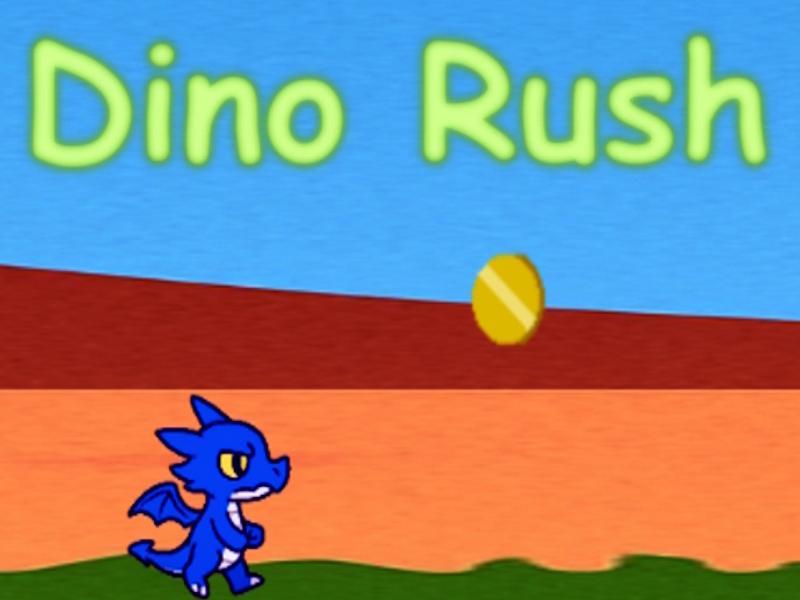 Lojë Dino Rush në internet