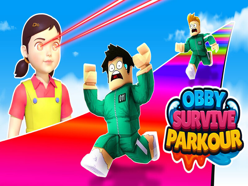 Lojë Obby mbijeton Parkour në internet