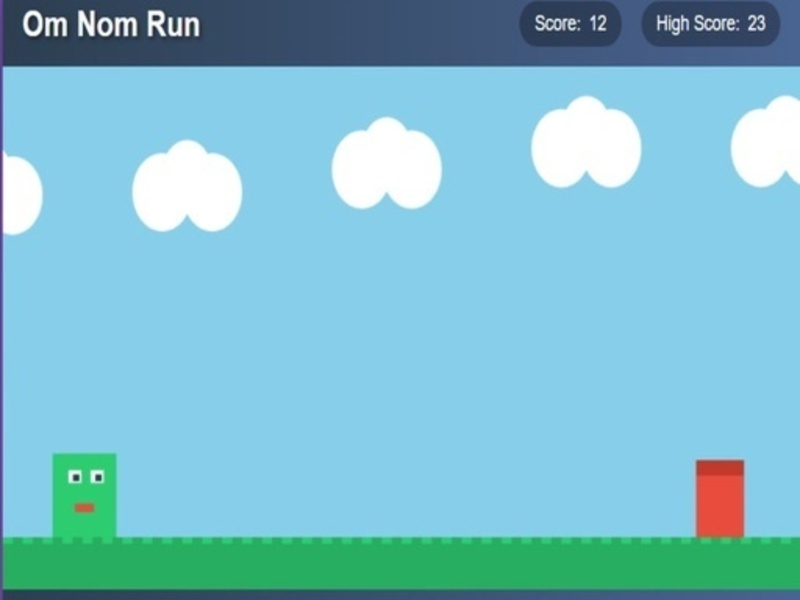 Lojë Om nom Run 03 në internet