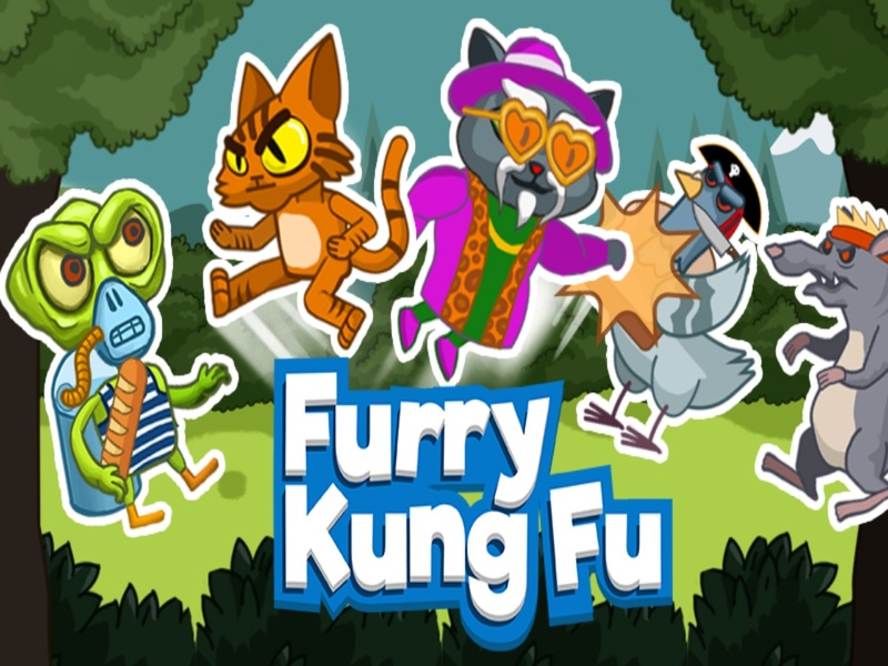Lojë Kung fu me gëzof në internet