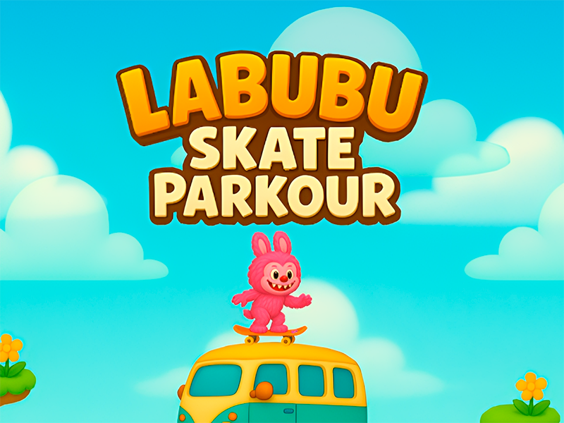 Lojë Labubu Skate Parkour në internet