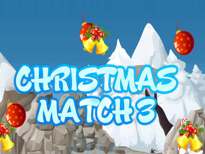 Lojë Gëzuar Krishtlindjen Match3 në internet