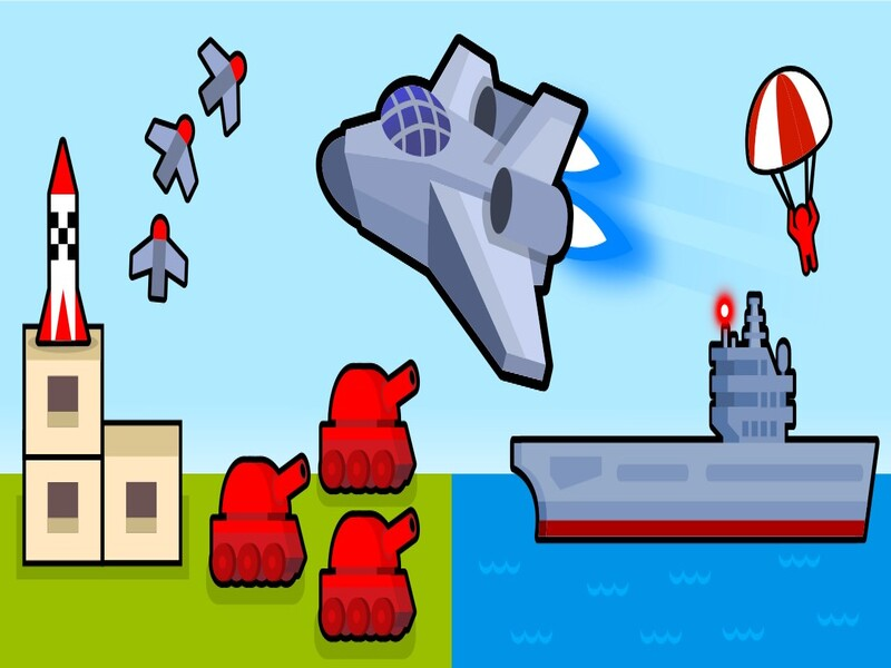 Lojë Avioni Bomber: 2D Strike Air në internet
