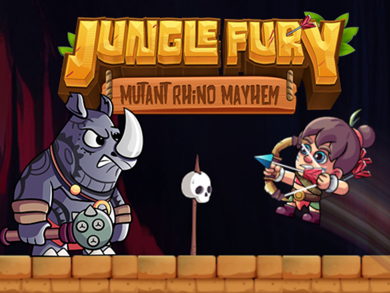 Lojë Jungle Fury Mutant Rhino Mayhem në internet