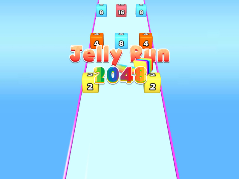 Lojë Jelly Run 2048 në internet