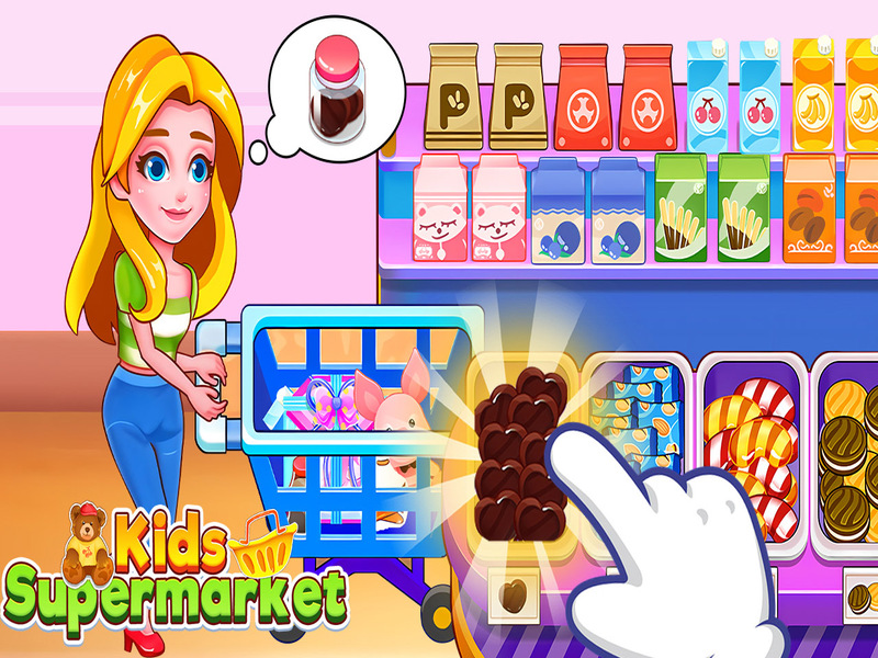 Lojë Supermarket për fëmijë në internet