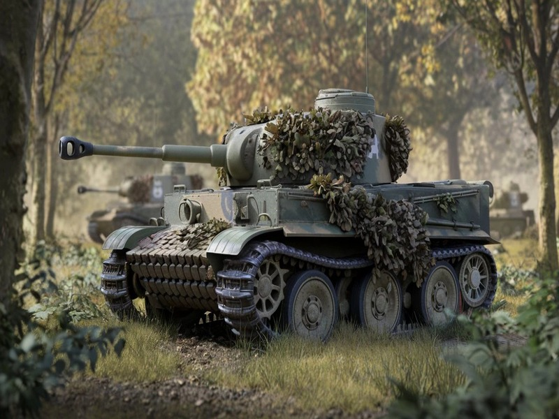 Lojë Tiger i fundit: Simulator Tank në internet