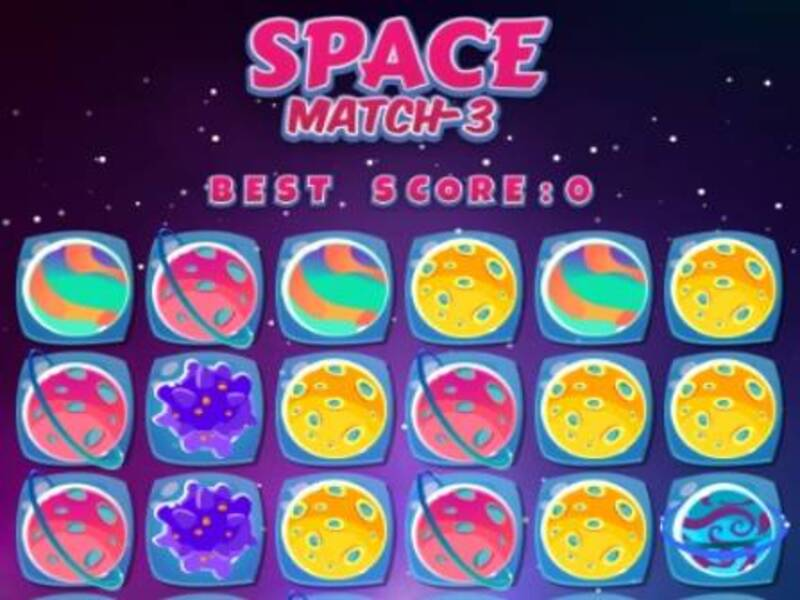 Lojë Hapësira Match3 në internet