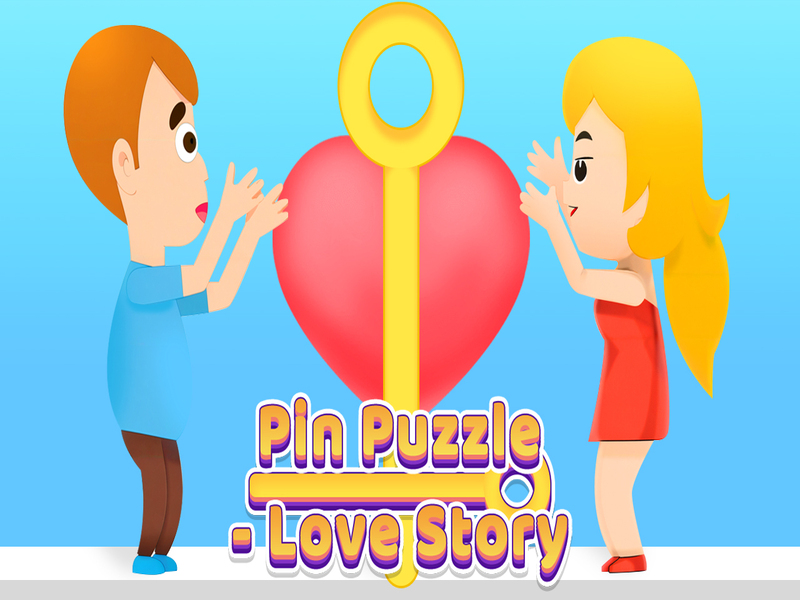Lojë Pin Puzzle Historia e Dashurisë në internet