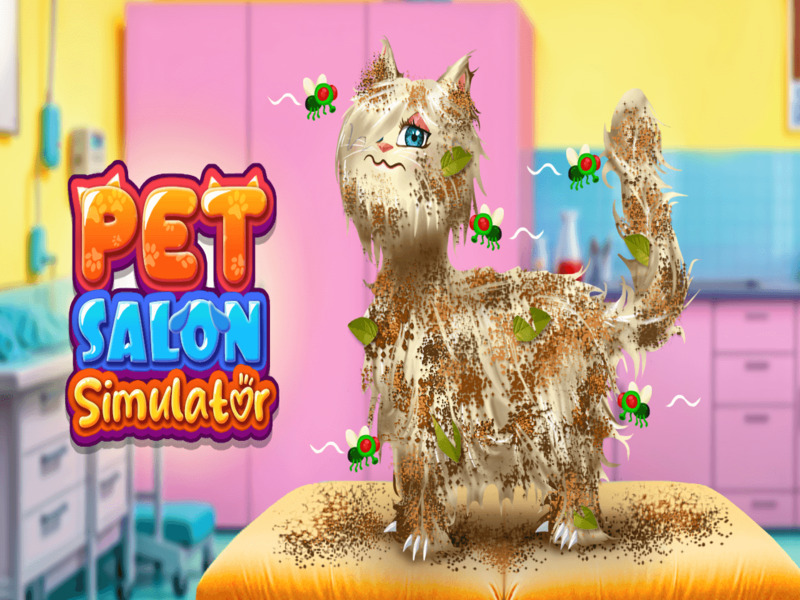 Lojë Simulator i salloneve për kafshë shtëpiake në internet