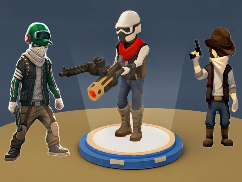 Lojë Badlands Hero në internet