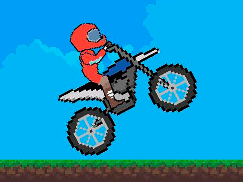 Lojë Jashtë rrugës Motocross në internet