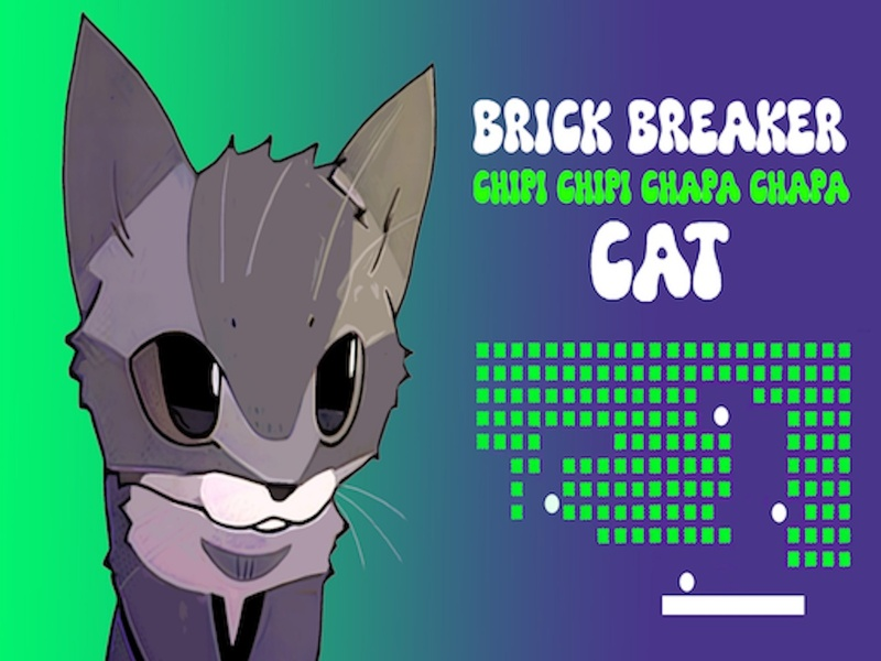 Lojë Breaker me tulla Chipi Chipi Chapa Chapa Cat në internet