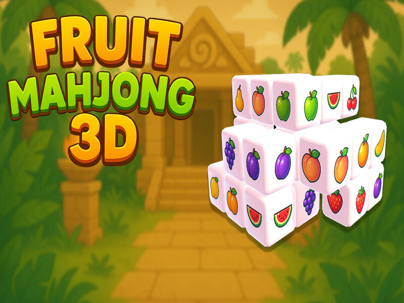 Lojë Fruta mahjong 3d në internet