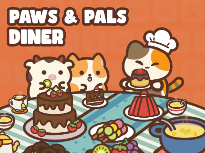 Lojë PAWS & PALS DINER në internet