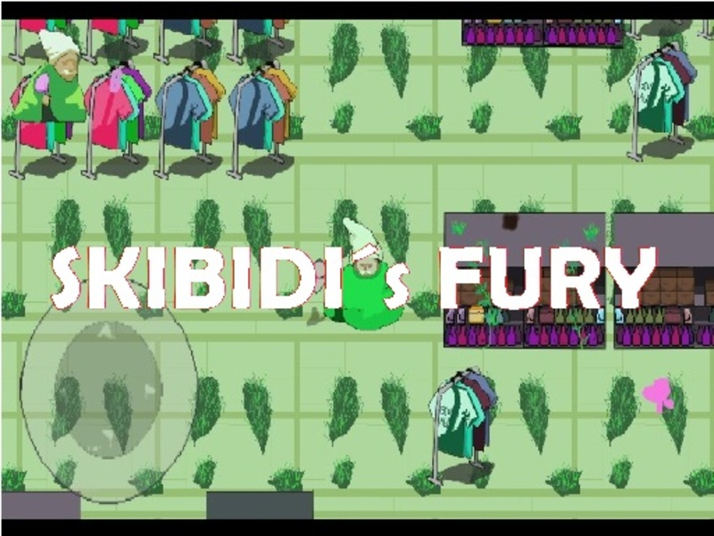Lojë Wizard Green Skibidis Fury në internet
