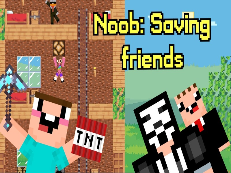 Lojë Noob: Ruajtja e miqve në internet